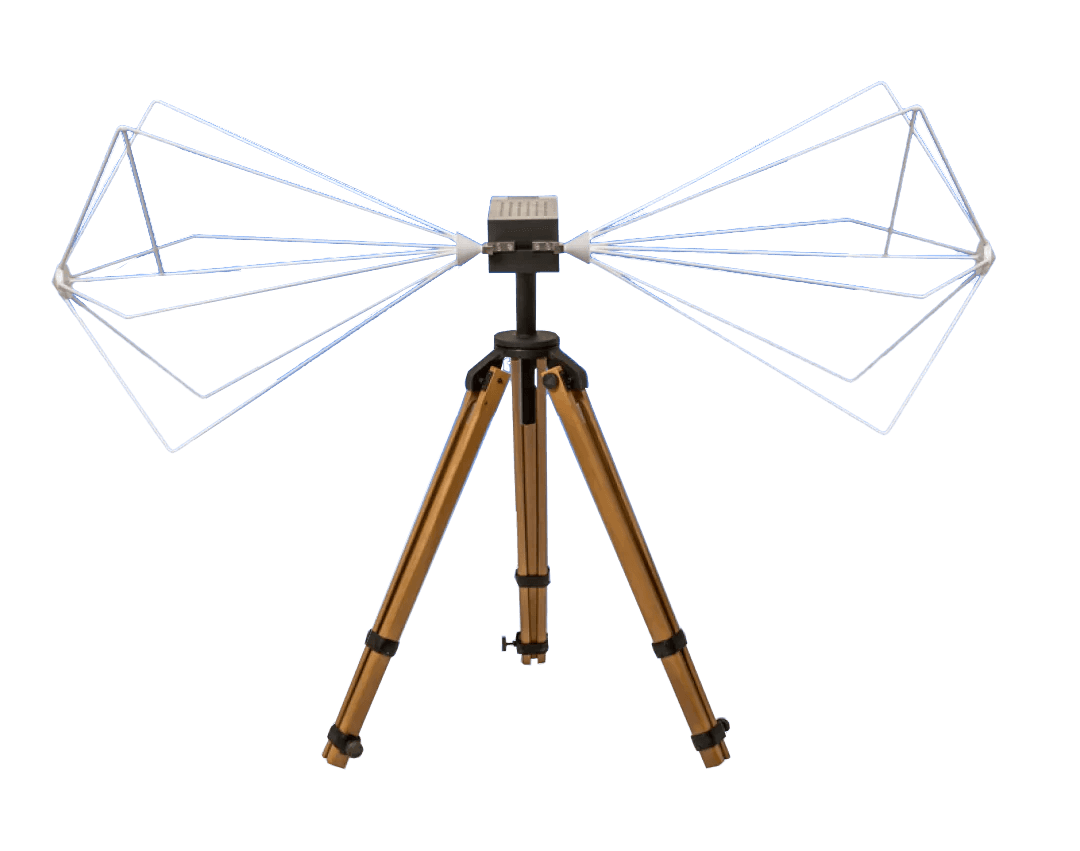 20 MHz - 300 MHz<br>High Field Biconical Omni-Directional Antenna<br>EM-6913